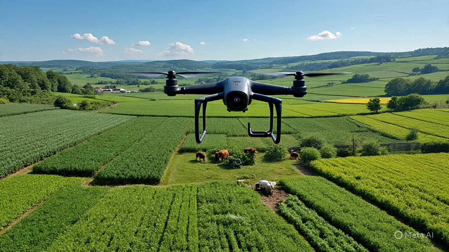 Smart Farming with Drone Imaging